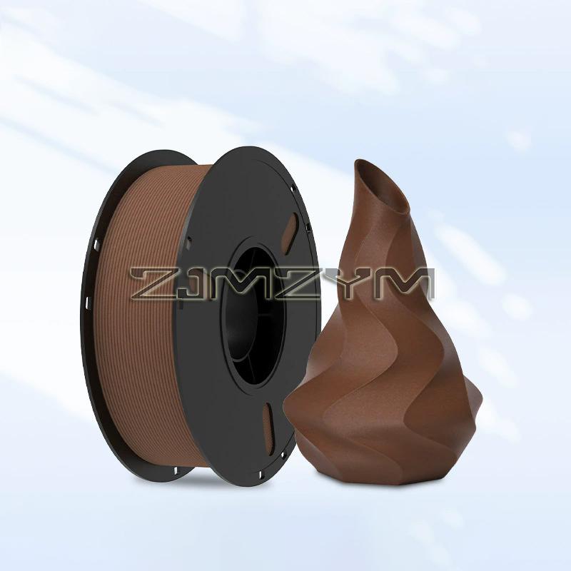 1,75 mm PLA Träfilament 3D-skrivarfilament 1 kg Träeffekt 3D-utskriftsmaterial