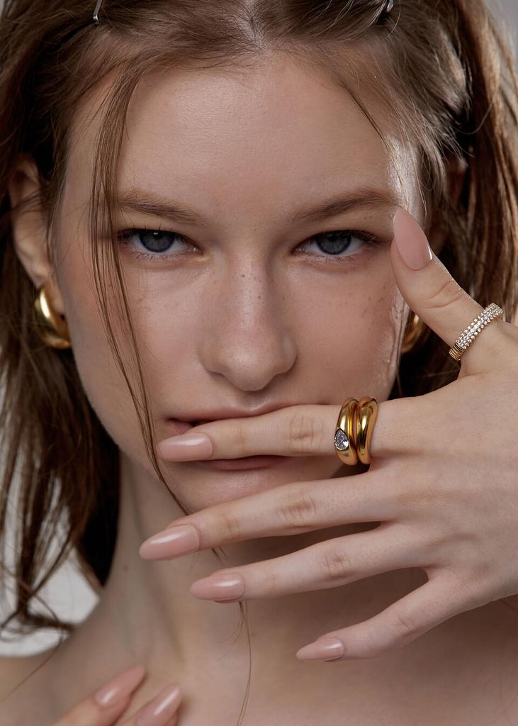Anon Crown Ring_Gold