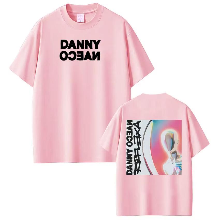 

Rapper Danny Ocean Reflexa Tour 2025 Graphic T Shirt Mens Hip Hop Tshirt Casual Cotton Short Sleeve Aesthetics Tees Fan Gifts 4XL