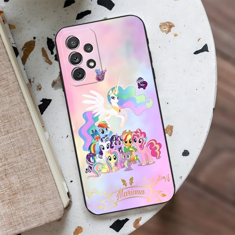 My L-Little P-Pony Phone Case For Samsung A73 A71 A54 A53 A52 A51 A50 A42 A34 A33 A32 A31 A23 A22 A21 A20 A14 A13 A12 A10 Cover