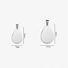 50pcs Stainless Steel Dog ID Tags Blank Tags for DIY Engraving Pet Supplies Accessories