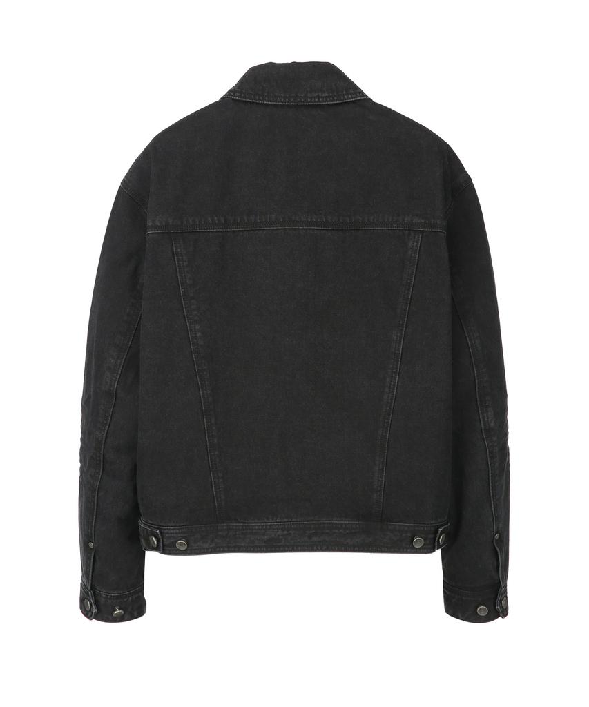 Il Corso Union Denim Trucker Jacket Black Ieju5E212Bk