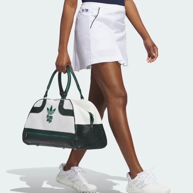 Adidas Originals X Bogey Boys Collaboration Solid Color Golf Versatile Skirt With Built-In Shorts Women Skirts White IB2936