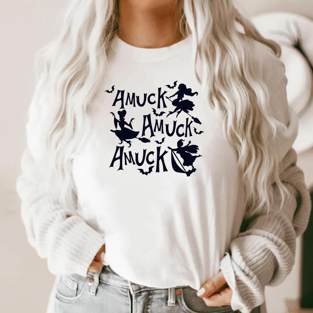 Halloween Shirt Amuck Amuch Amucks Given Shirt Halloween Party Shirts Hocus Pocus Shirts Sanderson Sisters Shirts Witch Sisters