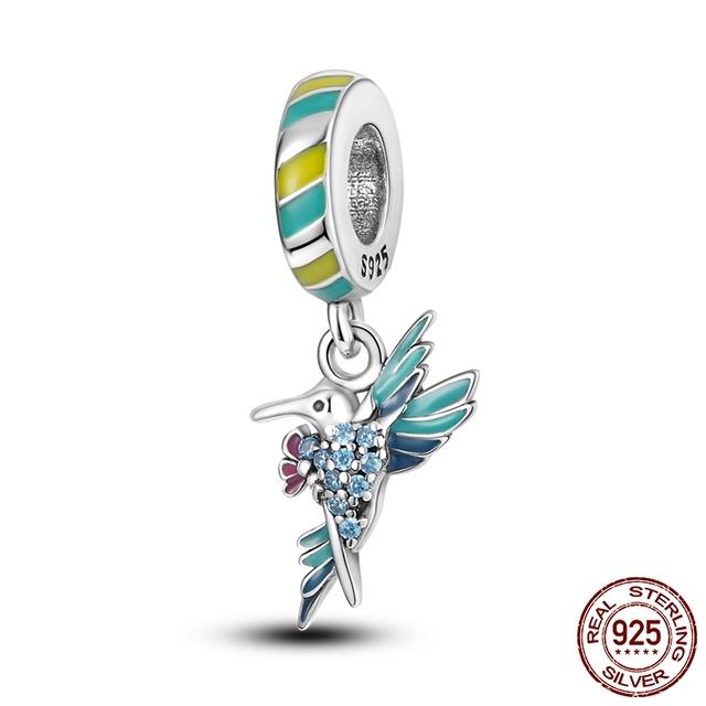 Tiere Insekten Sammlung Hund 925 Silber Charms Bead Fit Original Fasion Armband Diy Frauen Schmuck Geschenk