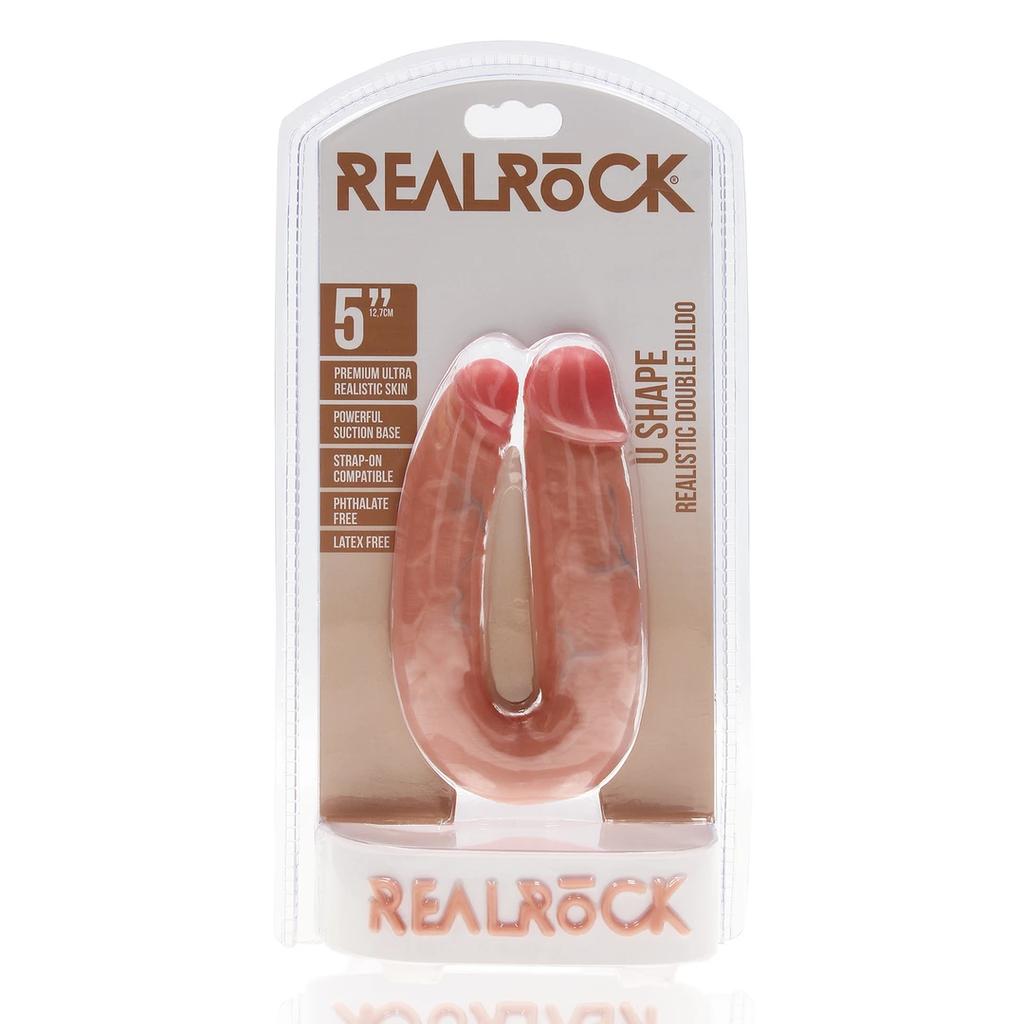 RealRock - Wrapped Realistic Dildo - Double 12.7 cm