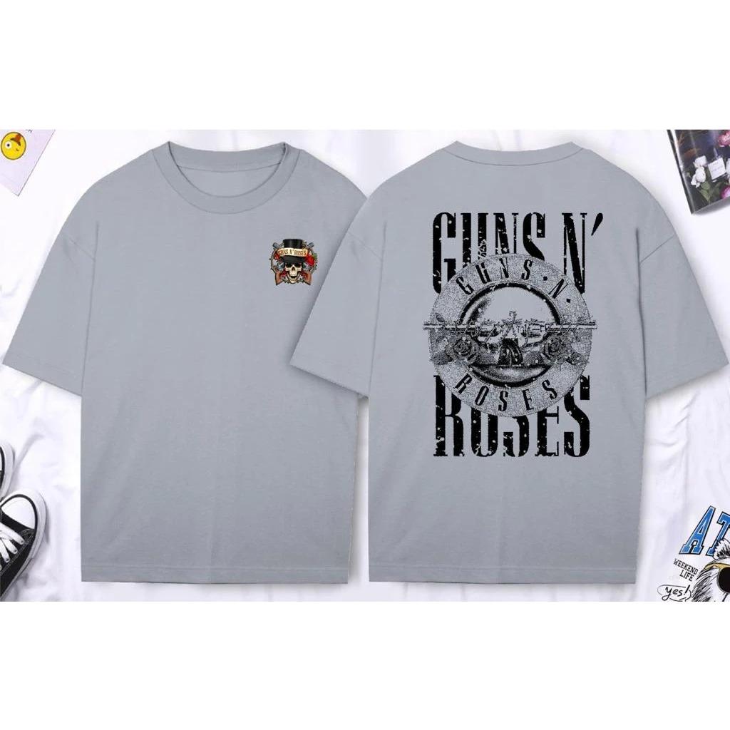 

Legendary American Hard Rock Band Guns N Roses Graphic Print T-shirt Men Women Loose Casual Oversized Top Streetwear Hip Hop Fashion Summer New Tee XXXL білий