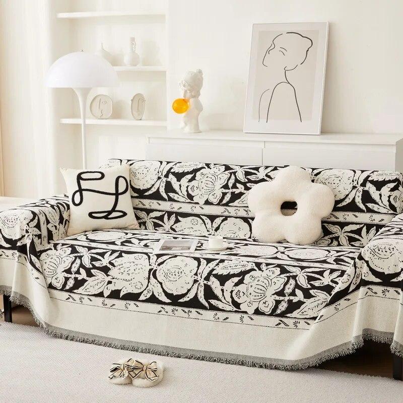 

Универсальное для всех сезонов полотенце для дивана, синель, жаккардовое полотенце для дивана, чехол для дивана, полотенце, чехол для дивана «все включено», Пылезащитная ткань 180x130cm1pcs