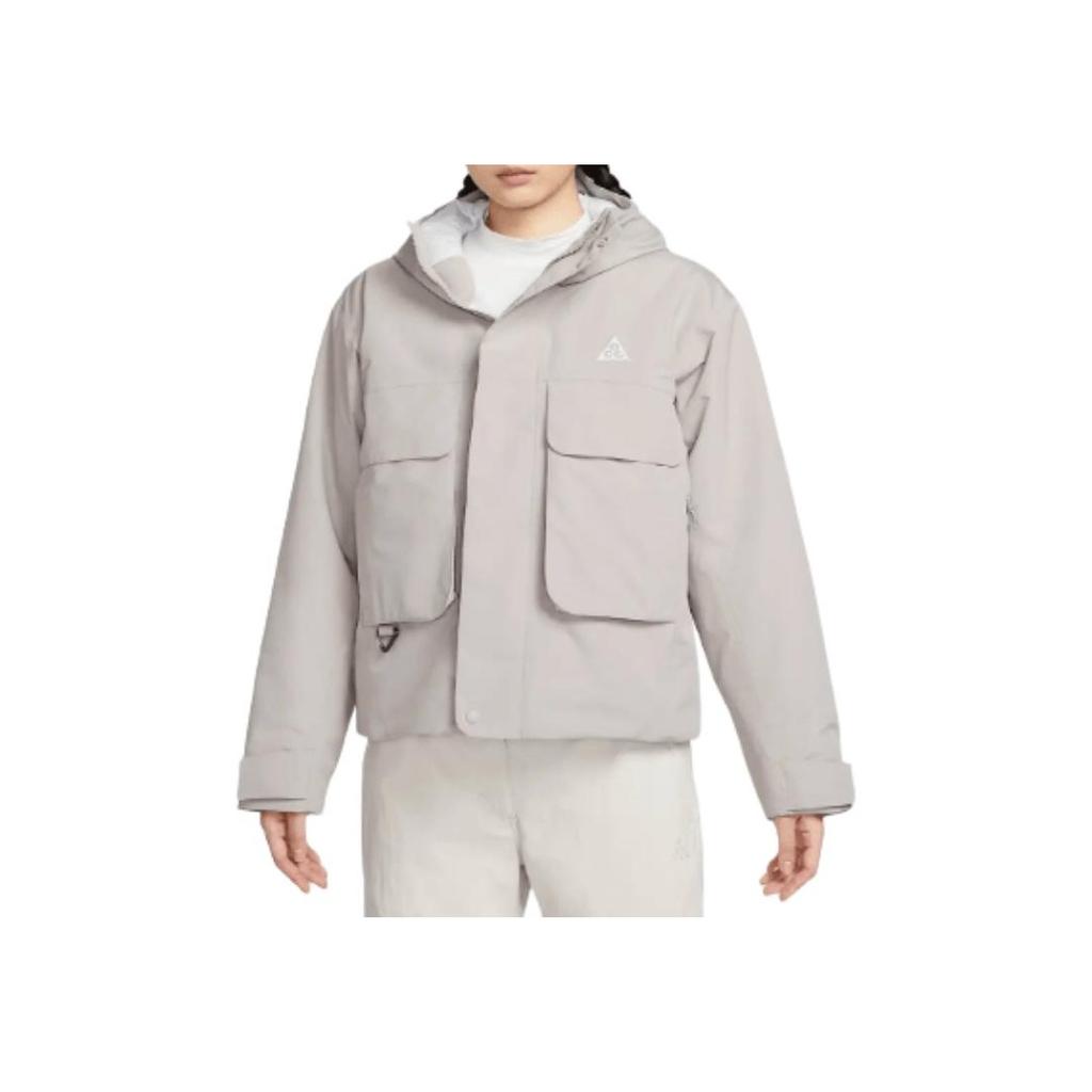 New Nike ACG Skull Peak PRIMALOFT Jacket Women's University Gray/Soccer Gray/Mountain White FV7328-009