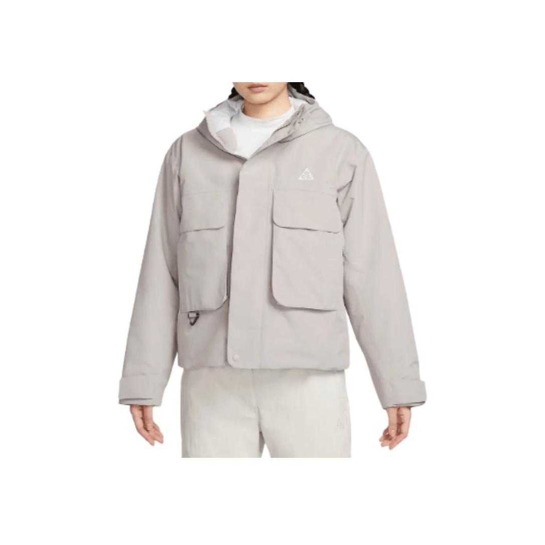 

Nike Storm-FIT ACg Series Skull Peak Primaloft Logo Solid Versatile Windproof Water-Repellent Jacket Women Jacket FV7328-009 L