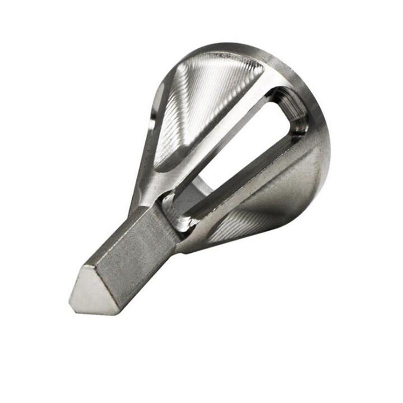 Home Accessories Metal Trimming Deburring CCHmfer Tool Six-slot Chamfering Tool with Silver Triangle Handle