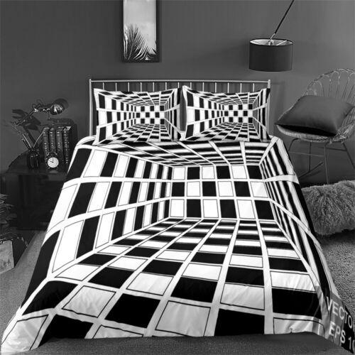Doona Duvet Quilt Cover Set Colorful Pillowcases Single Double Queen King Beds