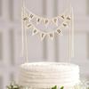 Birthday Cake Flag Decoration Baking Decoration Party Birthday Decoration Letter Creative Cloth Birthday Flag Cake Decoration