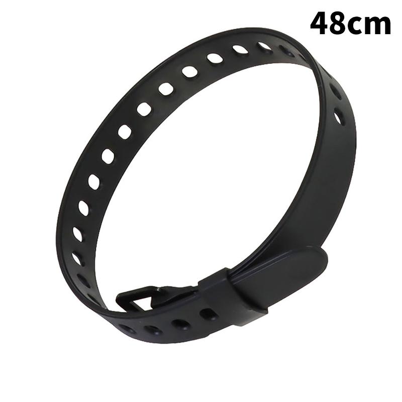 

1 шт. Дорожный стяжной ремень Прочный резиновый грузовой стяжной ремень для багажа Ремешок с пряжкой для кемпинга и пешего туризма чёрный