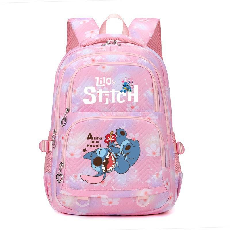 Cute Cartoon Print Large Capacity Primary And Secondary School Schoolbag Trendy Backpack Lightweight Fashion Backpack