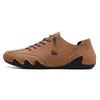 Fashion Men Leather Casual Shoes Luxury Low Top Sneakers Comfortable Mens Shoes Big Size Designer Loafers Moccasin Shoe Man 2025 New