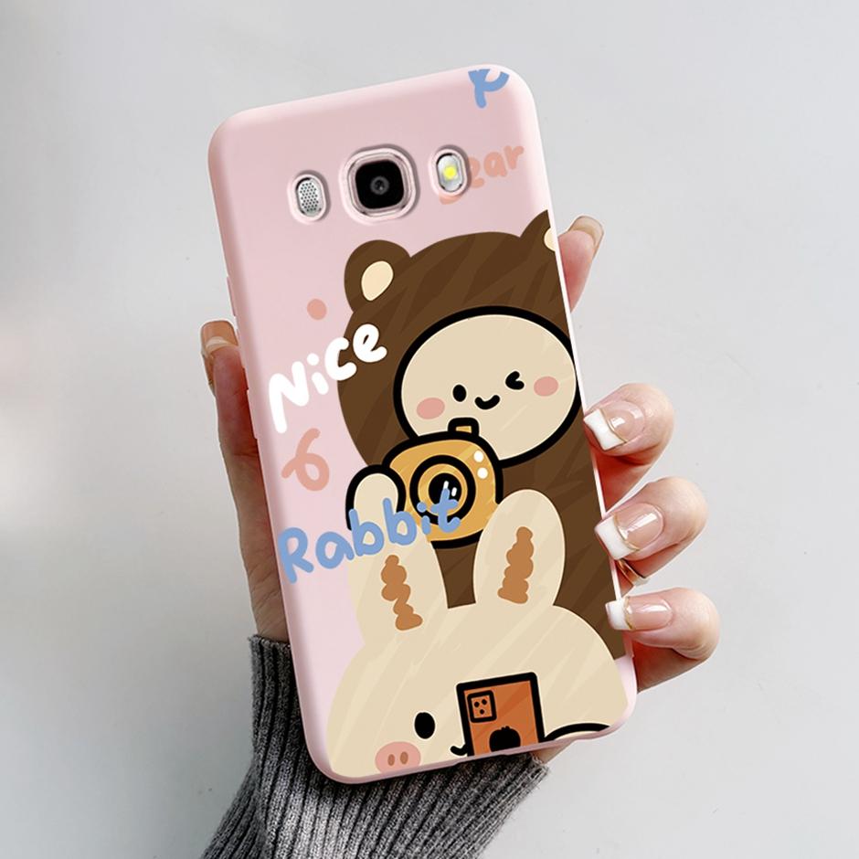 For Samsung Galaxy J7 2016 Novel Style Painting Back Cover Coque For Samsung Galaxy J7 2016 Cute CartoonThick Fashionable Shells