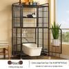 Foldable Indoor Cat Cage with Toilet – Space-Saving Cat House and Balcony for Small Apartments