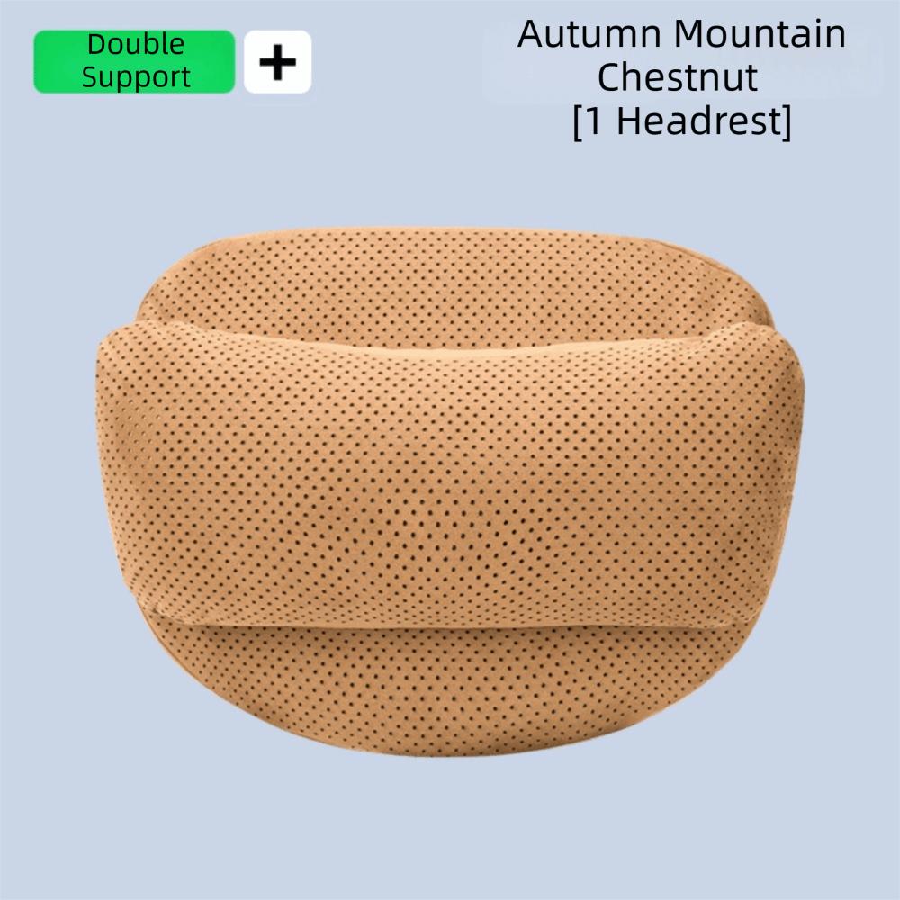 Suede Memory Cotton Seat Waist Cushion Ergonomic Support Lumbar Support Cushion  Car