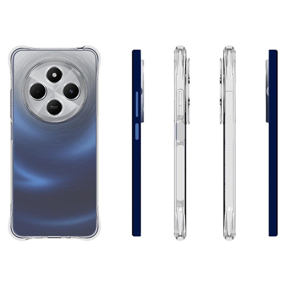 For Xiaomi Poco C75 4G/Redmi 14R 5G/14C 4G TPU Phone Case Non-Slip Transparent Mobile Phone Cover