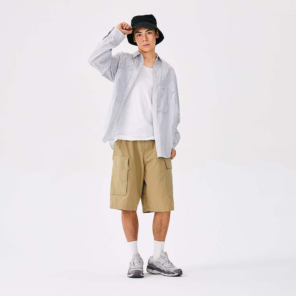 Asics Gel NYC Cloud Grey Unisex Sneakers Cement-Grey Orange 1203A383-026