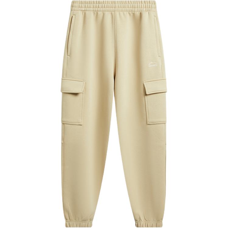 Li Ning Soft Minimalist Versatile Casual Pants Men bottoms AKLW077-1 M