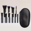 10Pcs Mini Makeup Brush Set with Storage Bag, Portable Travel Goods, Loose Powder Brush, Eyeshadow Brush, Concealer Brush Professional Makeup Brush