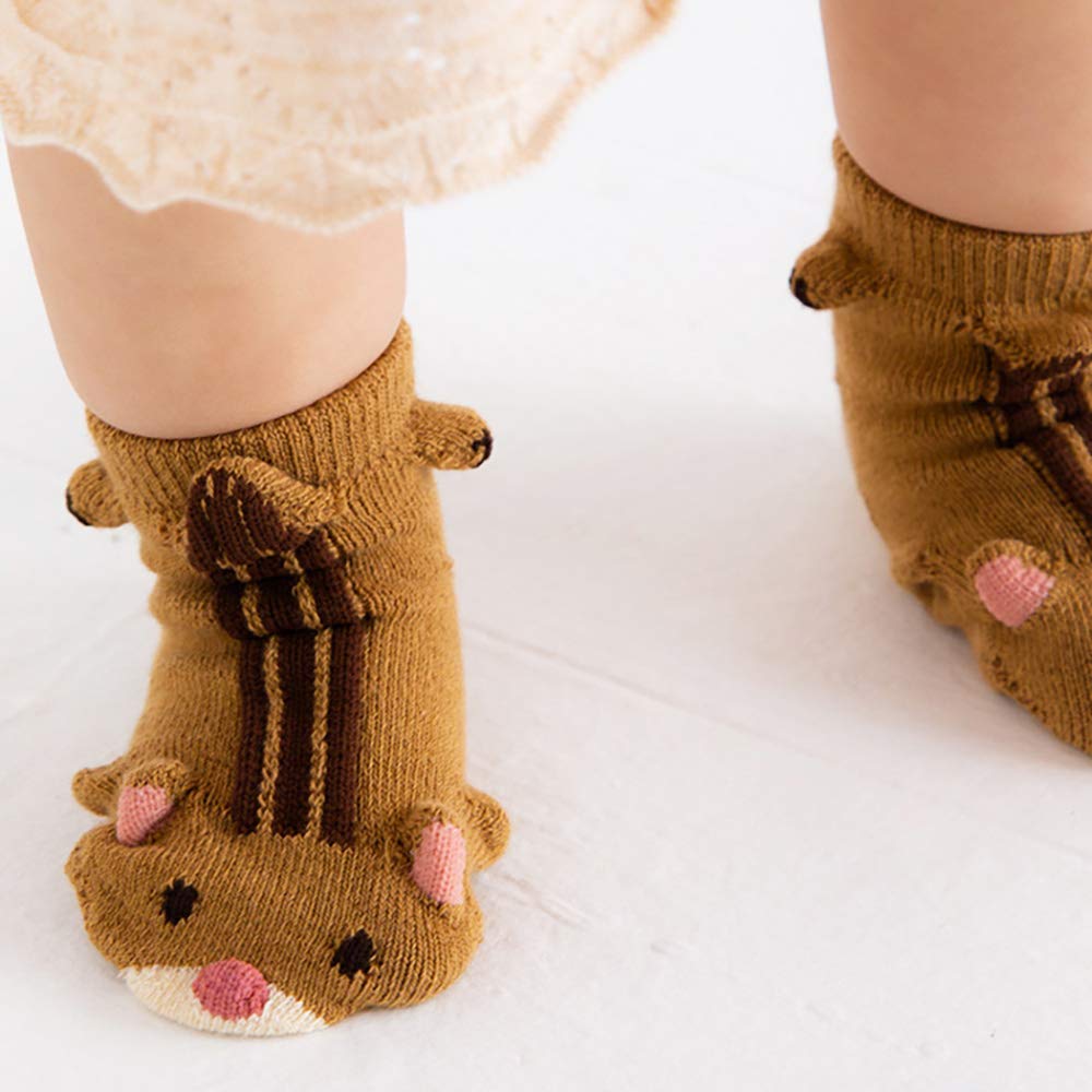 

1212250 POP UP SOX Animal Socks Chipmunk XS Socks (9-12cm) Pop-up (Camel)
