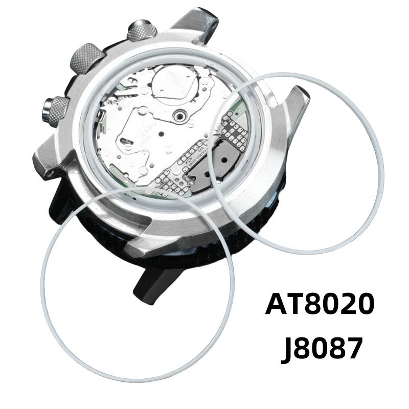 For Citizen Blue Angel AT8020 J8087 E610 AT8020-03L/54L Series Back Cover Bottom Caver Waterproof Ring White Sealing Rubber Ring