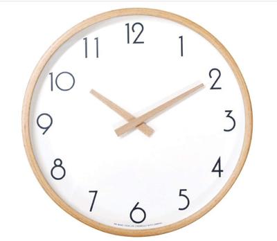 Wanduhr CAMPAS Campus Wanduhr L Weiß 4×31×31cm