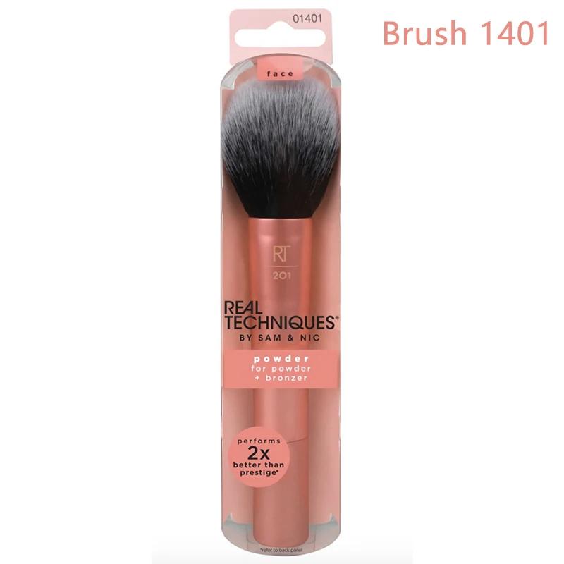Real Techniques Makeup Brushes Tool Set Cosmetic Powder Eye Shadow Foundation Blush Blending Beauty Make Up Brush