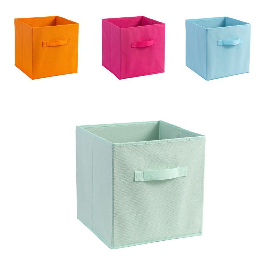 Versatile And Portable Fabric Storage Bin For Organizing Clothes Toys And Miscellaneous Items