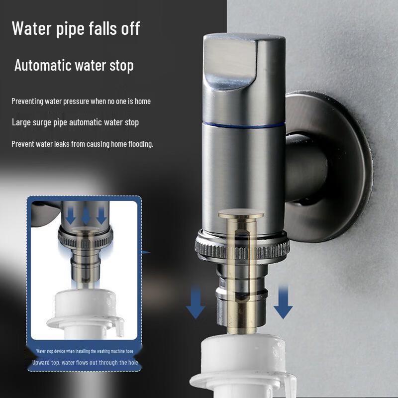 Stainless Steel Washing Machine Faucet