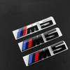 Car Valve Core BMW 3D Electroplating Emblem Stickers Trunk Decorative Stickers For BMW M X5 E91 E70 F11 E30 F31 X3 F25 E61 E83 JK4
