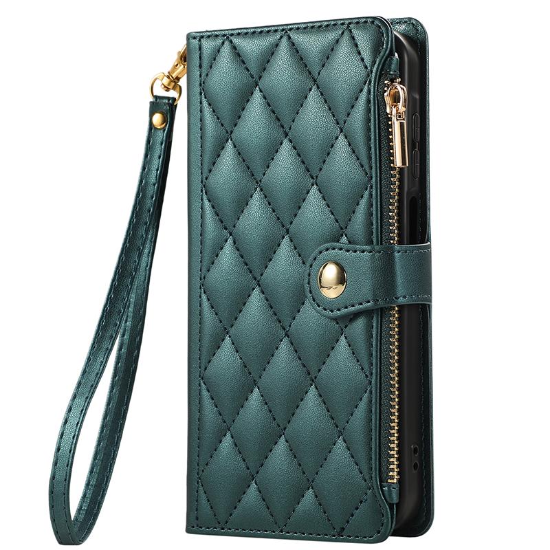 Portafoglio Custodia Cover in Pelle con Cerniera Per Samsung Galaxy S26 S25 Ultra S24 FE S23 S22 S21 Plus A15 A16 A36 A56 A35 A55 A54 A34
