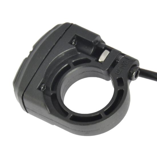 Bicycle Switch Sensitive 2 In 1 Non-slip Black E-bike Horn Headlight Combination Switch Button Bike Accessories for Outdoor