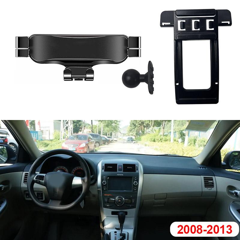 Hivotd Dashboard Car Phone Holder Cover Easy Navigation Interior Decoration Auto Parts Accessories For Toyota Corolla 2008-