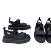 2024 Summer Comfortable Thick Bottom Open Toe Velcro Strap Fashion Sandals for Beach