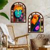 Sehaz Artworks RadhaKri Mirror Jharokha Wall Decor for Living Room-40x30 CM Wall Hanging Wall Hangings For Living Room, Home Decoration Items
