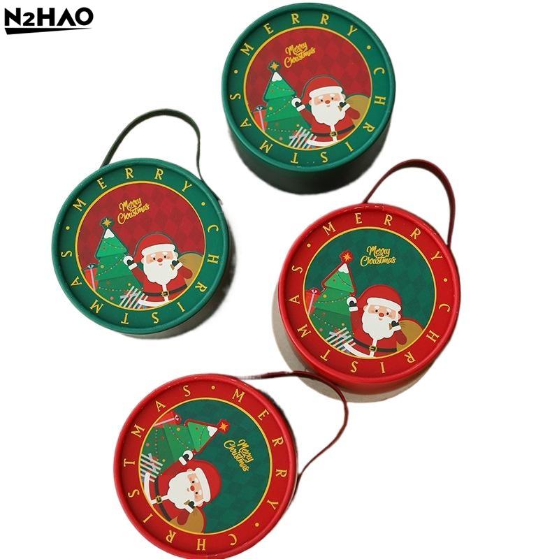 2025 Eco-Friendly Christmas Apple Box Gift Box Christmas Eve Christmas Fruit Packaging Box Christmas Gift Box (excluding Apples)