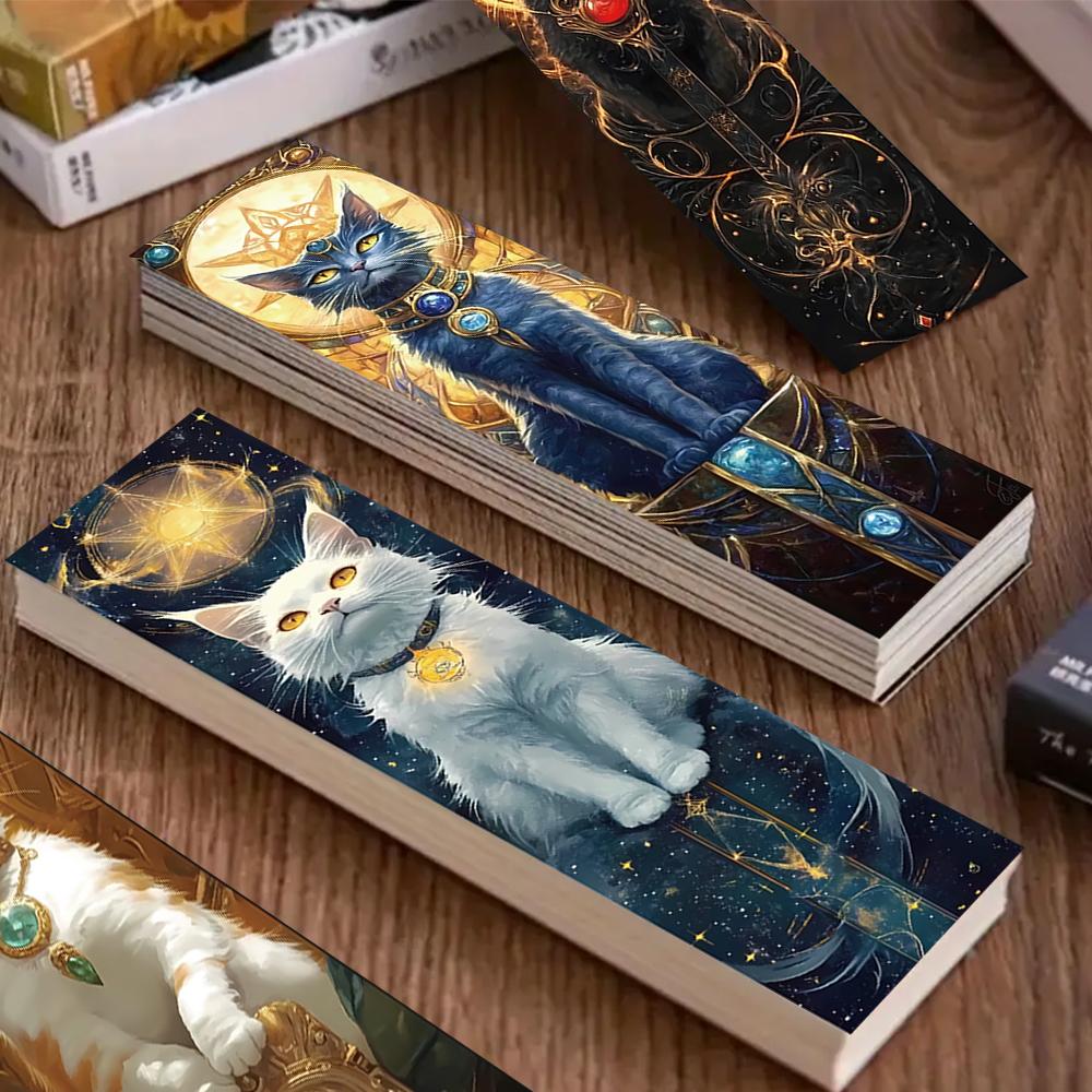 32pcs, Mystery Cat Bookmark, Animal Meow Theme, Ideal DIY Reading Marker, Perfect for Students, Teachers & Book Lovers