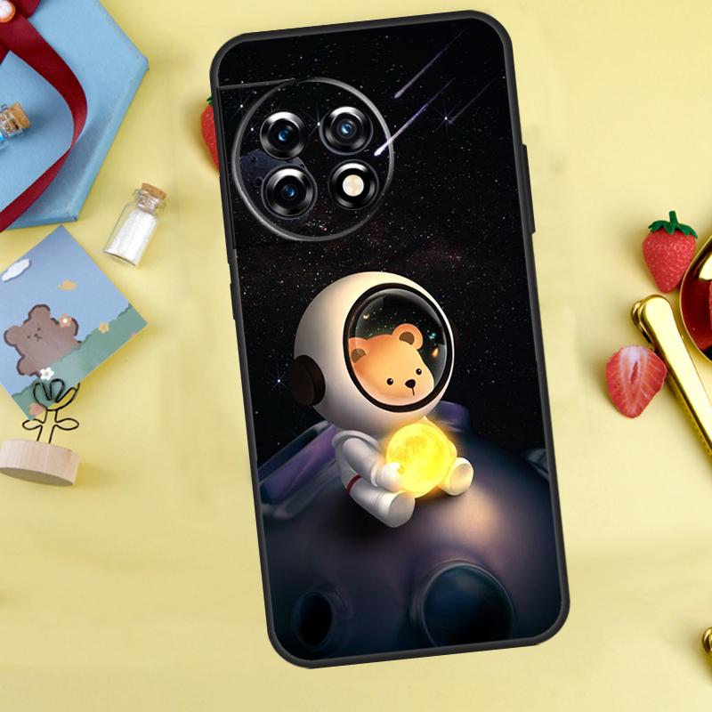 Cute galaxy Astronaut Case For Oneplus 11 8 9 10 Pro Ace 8T 9RT 10R 10T Oneplus Nord 2 2T N10 N20 CE 3 Lite Cover
