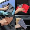 Suede Motorcycle Wash Towel Microfiber Cleaning Rag Cloth For Honda CB400 CB650F CBF CBR250RR CRF SH300 NC750