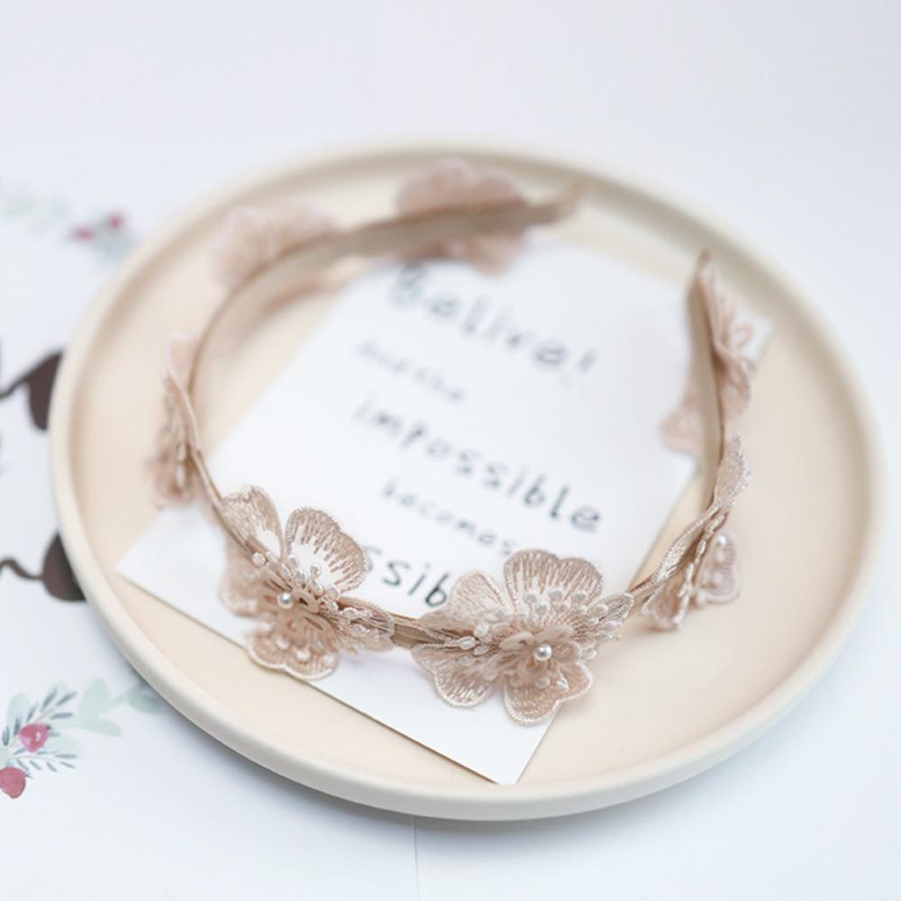 

Korean Style Toddler Headbands Handmade Lace Hair Hoop Baby Birthday Party Hair Accessories
