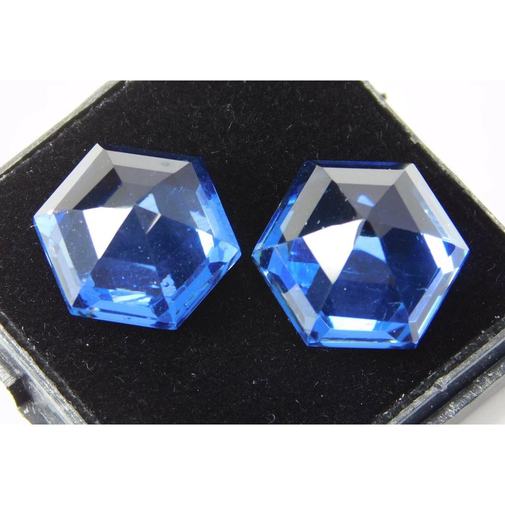 Natural Blue Sapphire 20ct Fancy Cut Certified Loose Gemstone