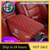 Car Stickers For Alfa Romeo Car Armrest Box Height Increase Pad Storage Bag For Alfa Romeo STELVIO Giulia 159 Giulietta 147 Mito