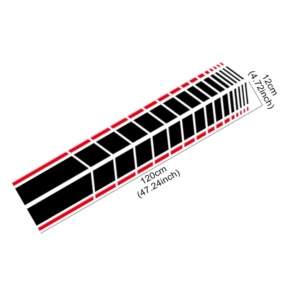 Car Engine Hood Long Striped Stickers Car Bonnet Vinyl Decals Self Adhesive PVC Auto Body Styling Decoration Sticker Accessories