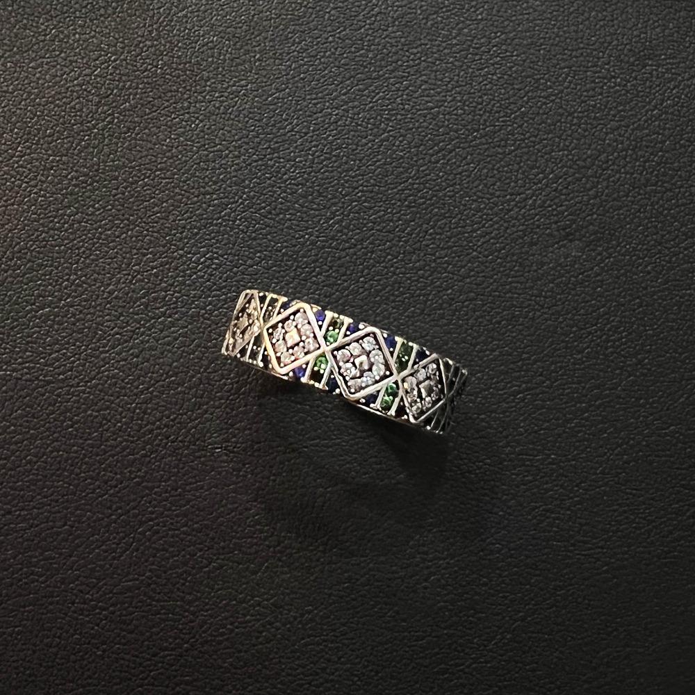 

Elegant Angel Eye Rings for Women Vintage Open Ring with Sparkling Zircon Floral Design Fashion Jewelry Gift adjustable