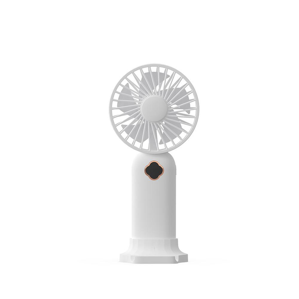 

Portable High-Speed Handheld Turbine Fan with Digital Display and USB Charging 60*150*63 mm слоновая кость/белый