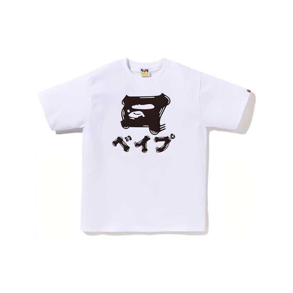 A BATHING APE T-Shirts Men's Crew Neck Moderate 1J80-110-057